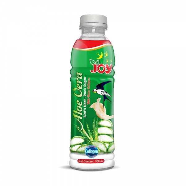 Nước Nha Đam Yến Sào với Nano Collagen (chai 500ml) – Thương hiệu JOY