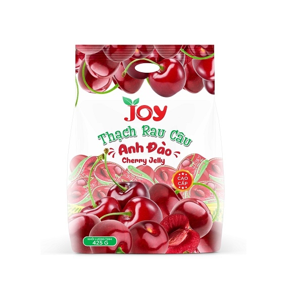 Thạch Rau Câu Anh Đào (25 Cốc/Túi 425gr) – Thương Hiệu JOY