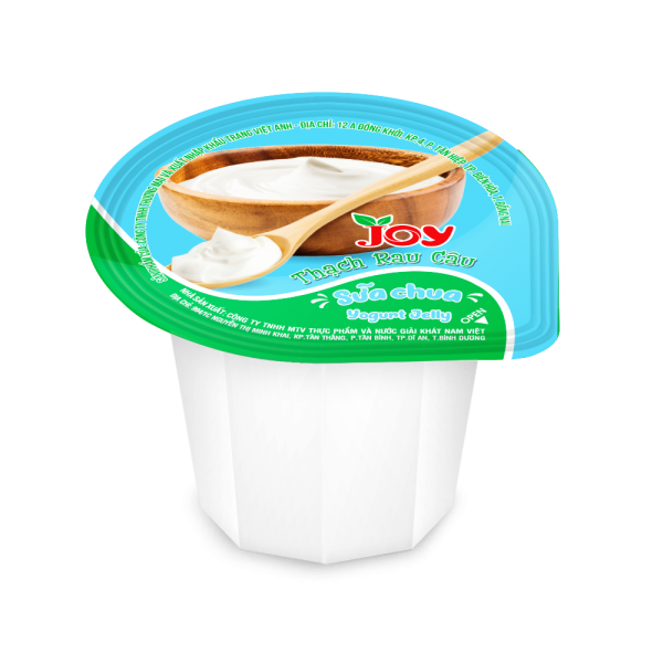 Thạch Rau Câu Sữa Chua (25 Cốc/Túi 425gr) – Thương Hiệu JOY