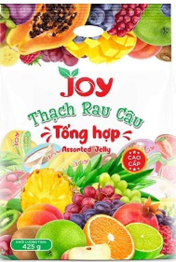 Thạch Rau Câu Tổng Hợp (25 Cốc/Túi 425gr) – Thương Hiệu JOY