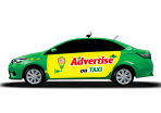 Quảng cáo trên Taxi Mai Linh