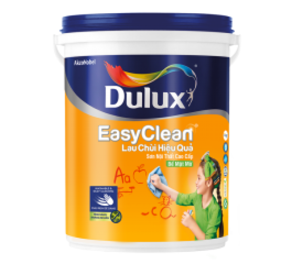 Sơn Dulux Easyclean lau chùi hiệu quả